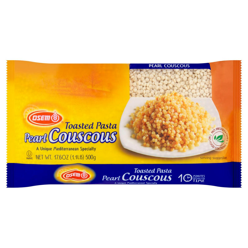 Osem Toasted Couscous Pearl 500g, imported from the UK
