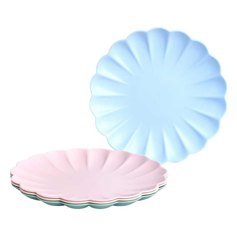Sainsbury's Home reusable plastic plates 4 pack (British brand)