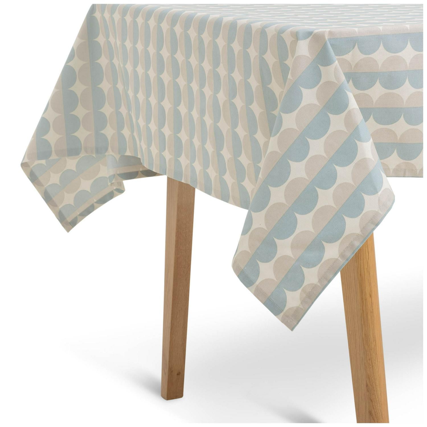 Habitat Block Print Wipe Clean Table Cloth