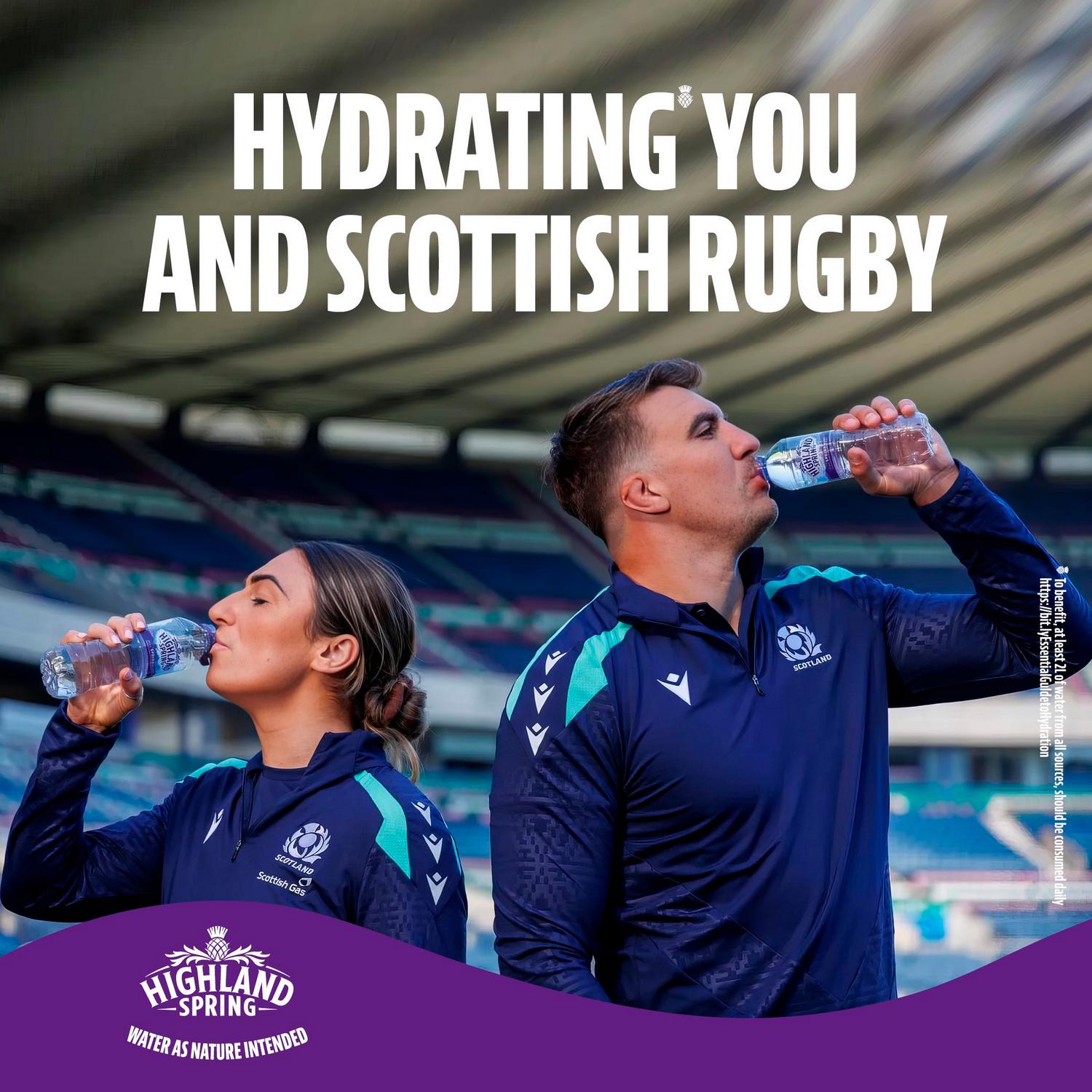 Highland Spring Still Water Sports Cap 6x330ml, UK version