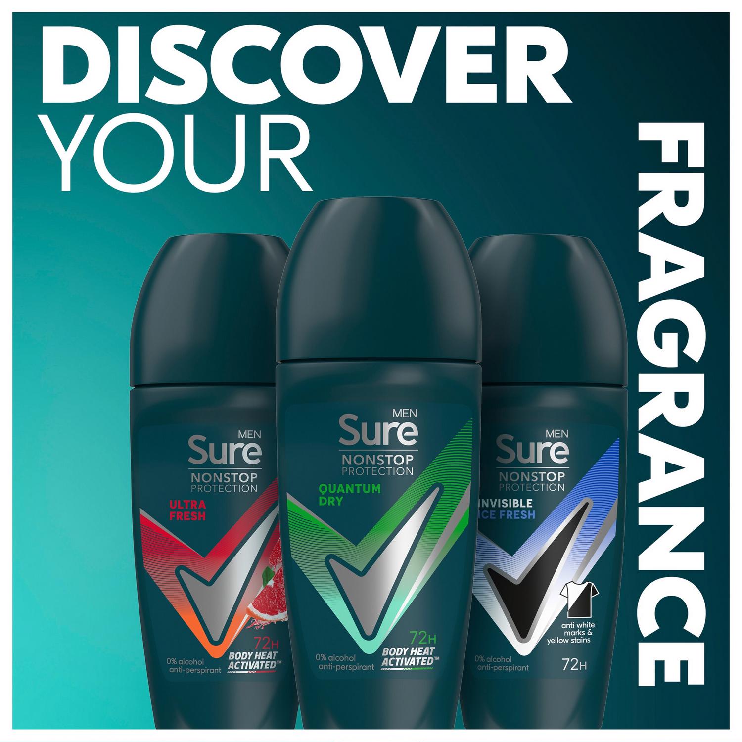 Sure Quantum Dry Roll On Deodorant 50ml (British brand)