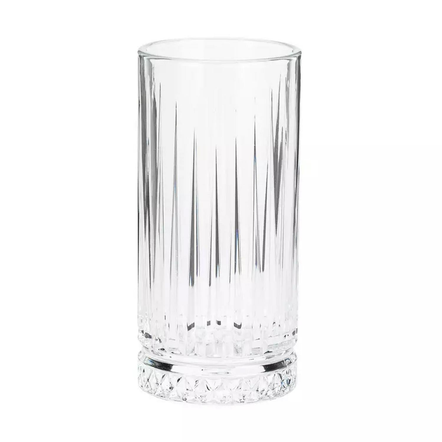 Habitat Pressed Hi Ball Glass 445ml - British product