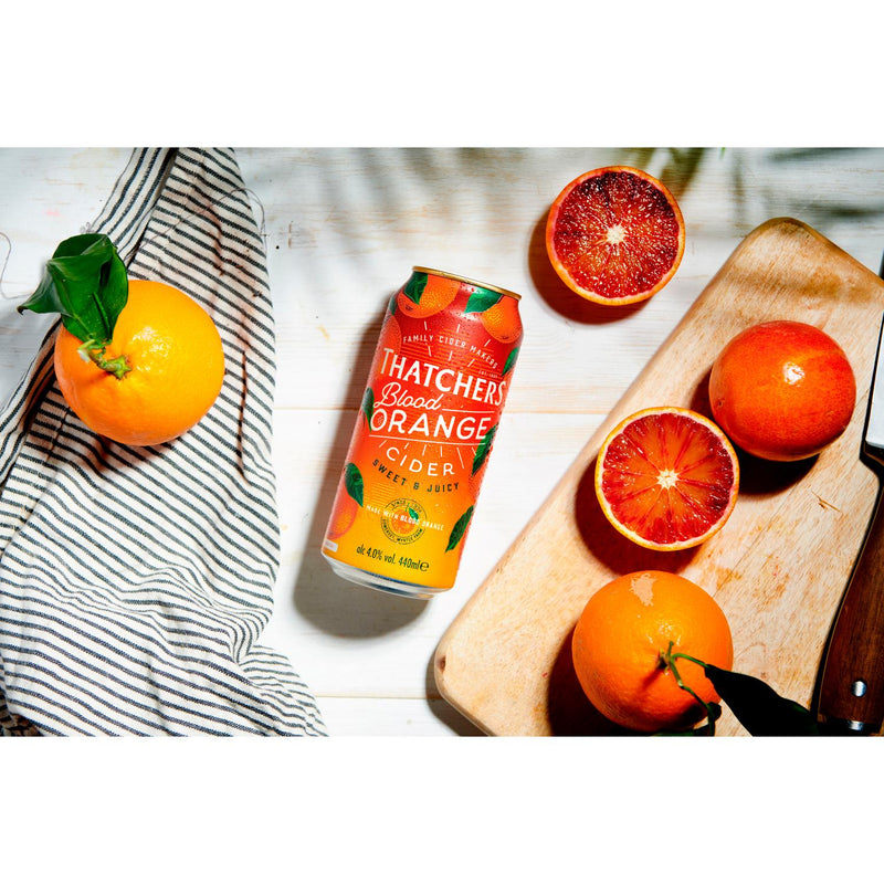Thatchers Blood Orange Cider Cans 4x440ml