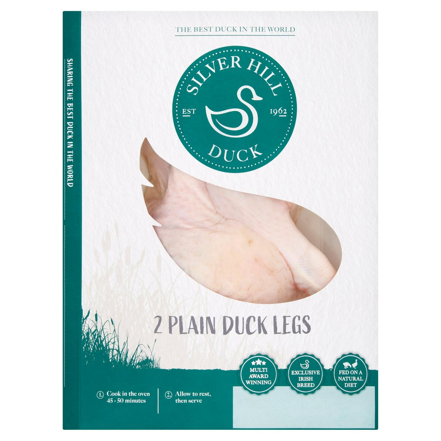 Silver Hill Duck plain duck legs 500g (British brand)
