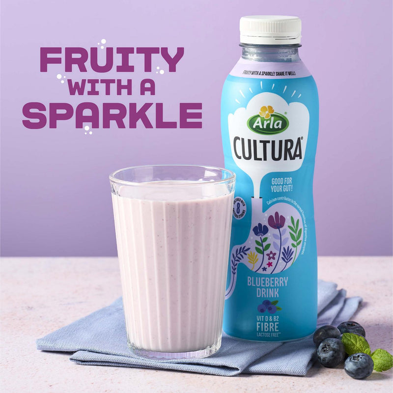 Blueberry Flavored Lactose-Free Cultured Milk Drink 500ml