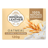 Exfoliating Bar Soap with Natural Oatmeal and Luffa Extract, 120g per Bar, Pack of 12