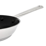 Habitat 28cm Ellipse Brushed Stainless Steel Frying Pan