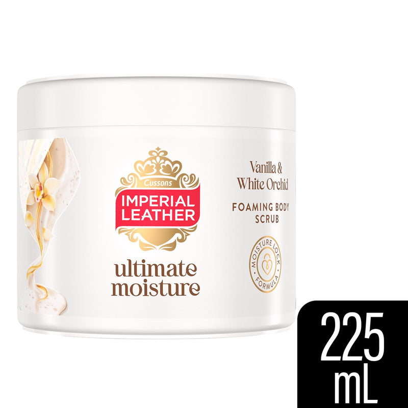 Cussons Body Scrub Vanilla White Orchid 225ml - British product