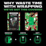 Lynx men's body wash and spray gift set with mandarin sandalwood fragrance 225ml and 150ml, UK version