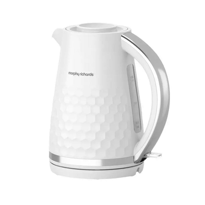 Morphy Richards Electric Kettle White 1.5 Litre, imported from the UK