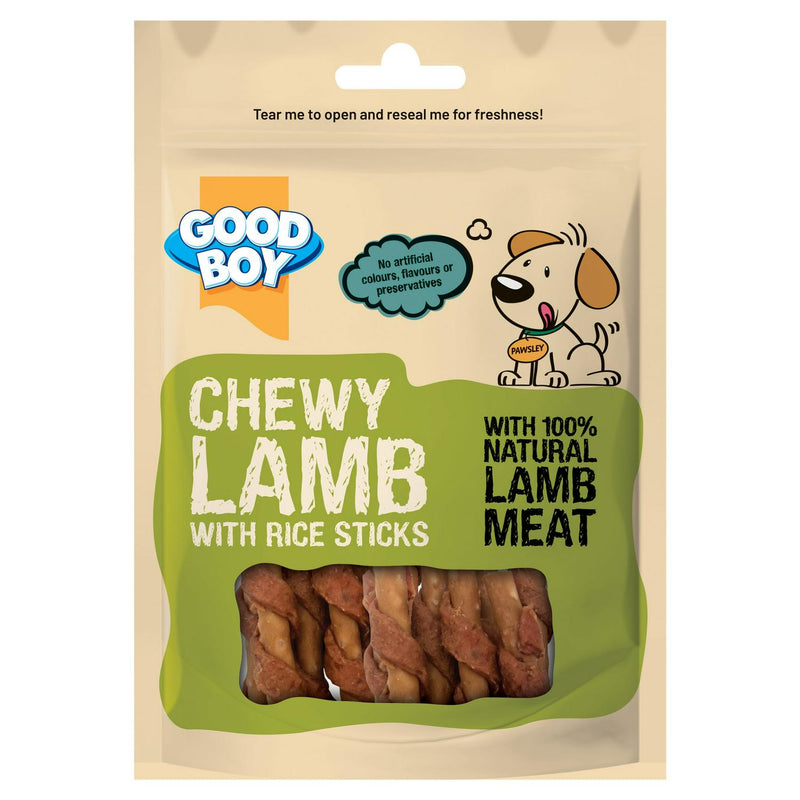 Good Boy Lamb Rice Sticks Dog Treats 60g, UK version
