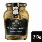 Maille wholegrain mustard 210g, imported from the UK