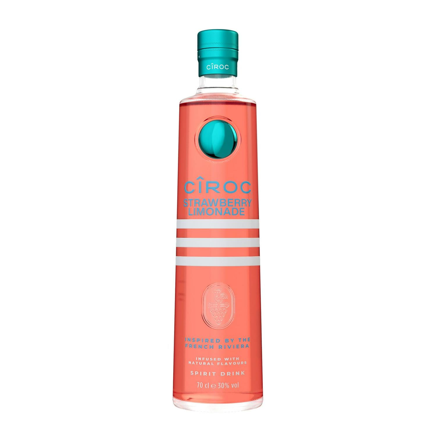 Ciroc Strawberry Limonade vodka bottle - British product