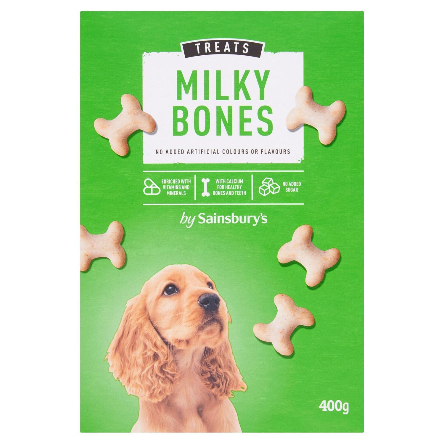 Sainsbury's Milky Bones treat 400g (British brand)
