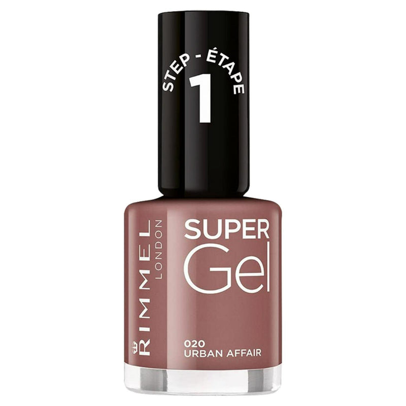 Rimmel Super Gel Nail Polish Urban Affair 12ml, imported from the UK