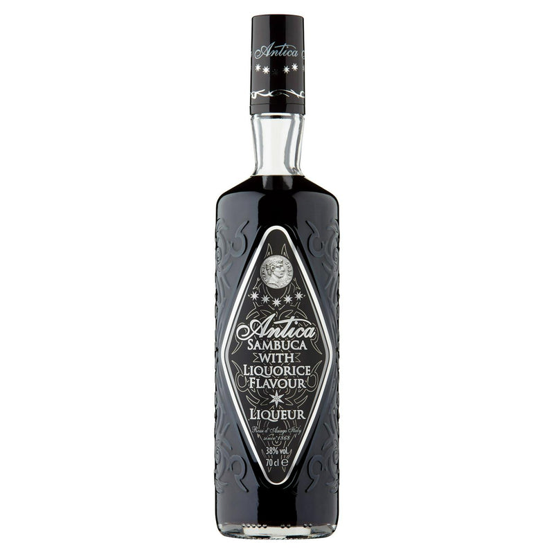 Antica Sambuca with Liquorice Flavour Liqueur 70cl - British product
