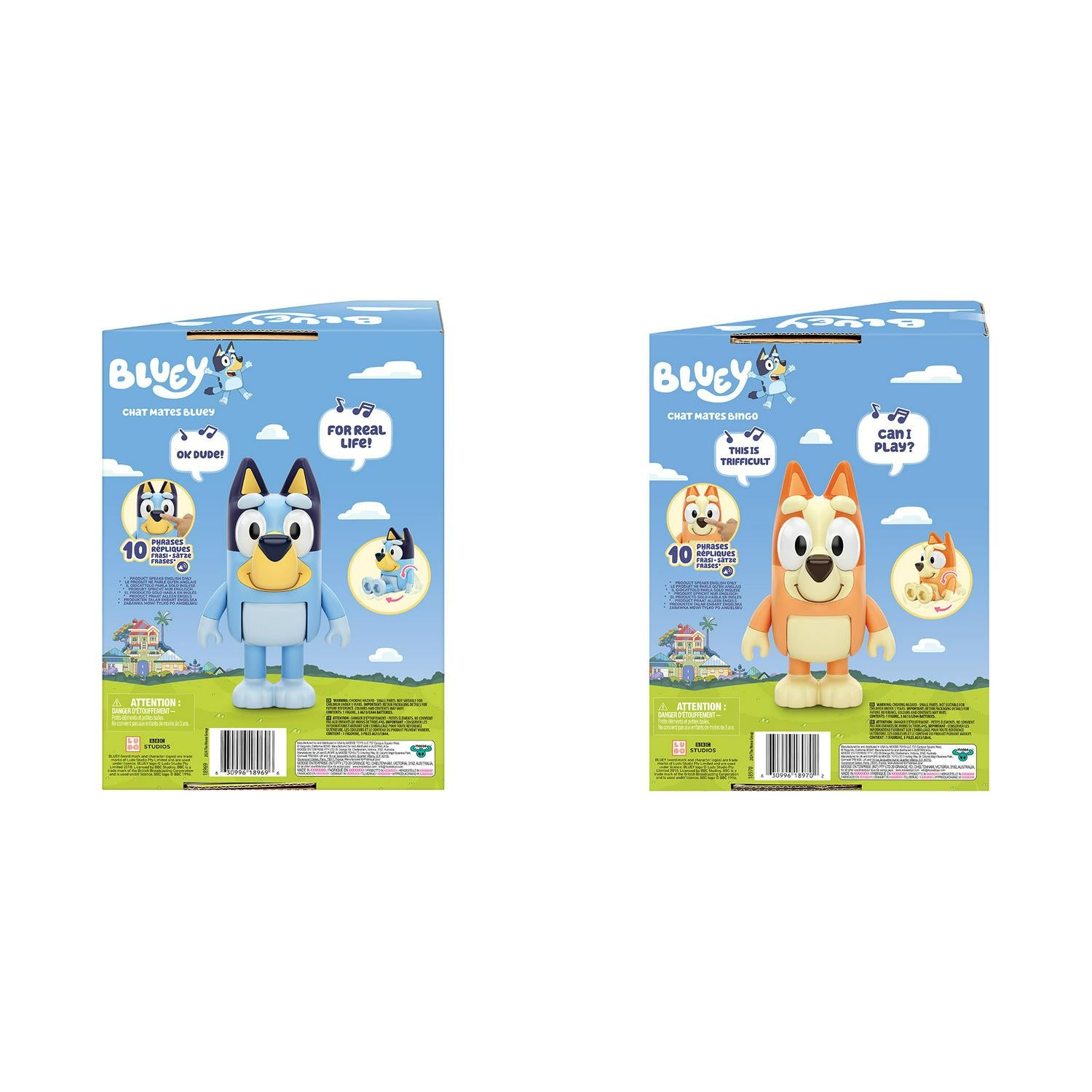 Bluey Chat Mates Bingo figure 15.2cm - British product