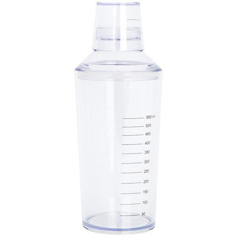 Habitat plastic cocktail shaker featuring measuring lines, UK version
