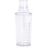 Habitat plastic cocktail shaker featuring measuring lines, UK version