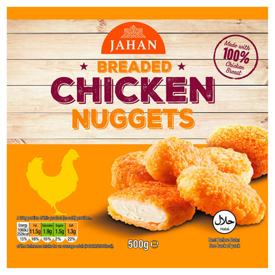 Jahan Panerte Kyllingnuggets - Britisk Fjærkre 500 g