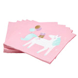 Sainsbury's Home Pack of 20 3ply Unicorn Paper Napkins - 33cm
