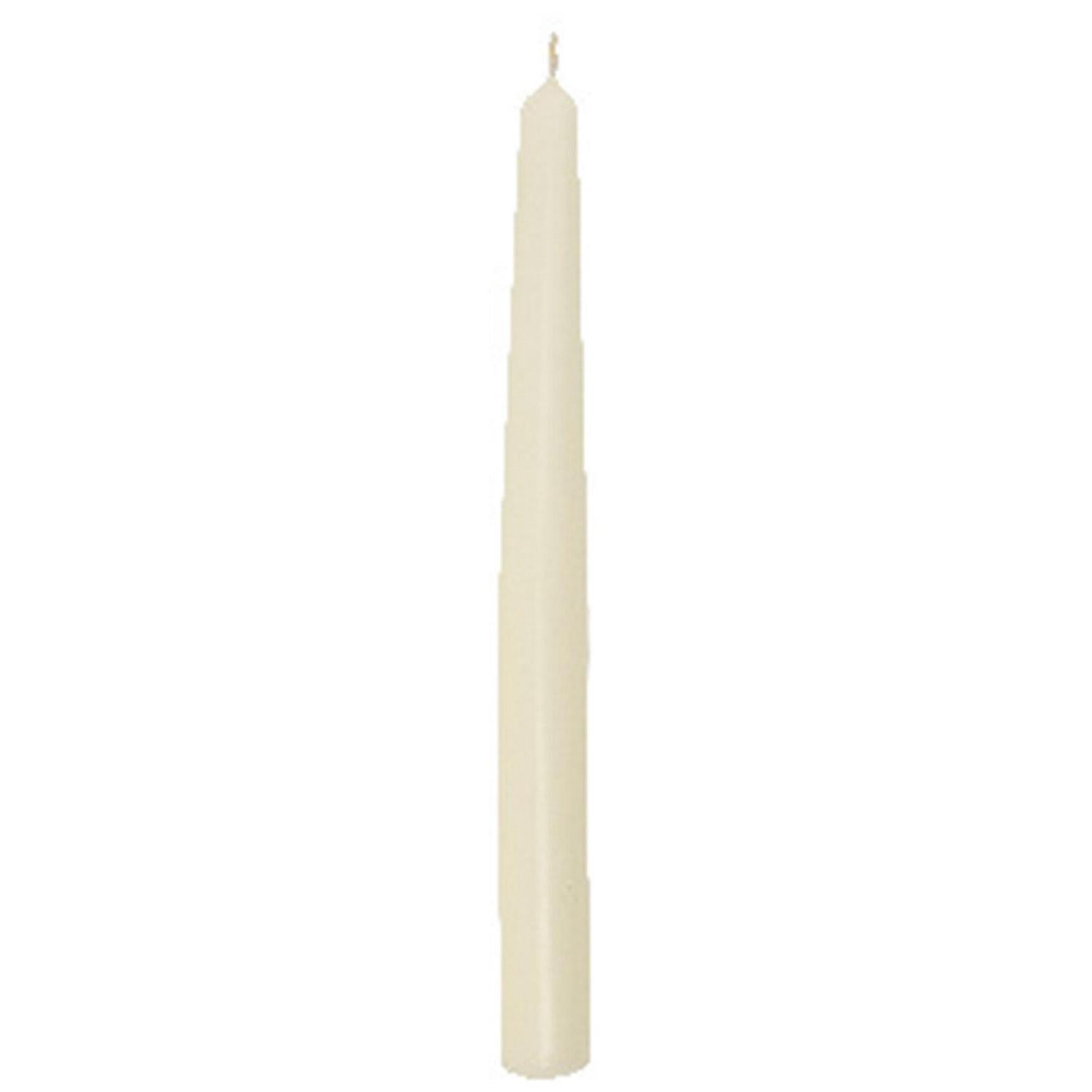 Habitat Tapered Dinner Candles Ivory Pack of 10, UK version