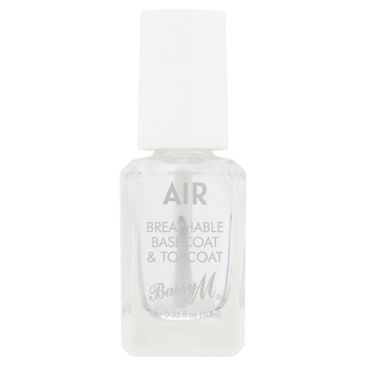 Barry M Air Breathable 120 Basecoat & Topcoat 10ml