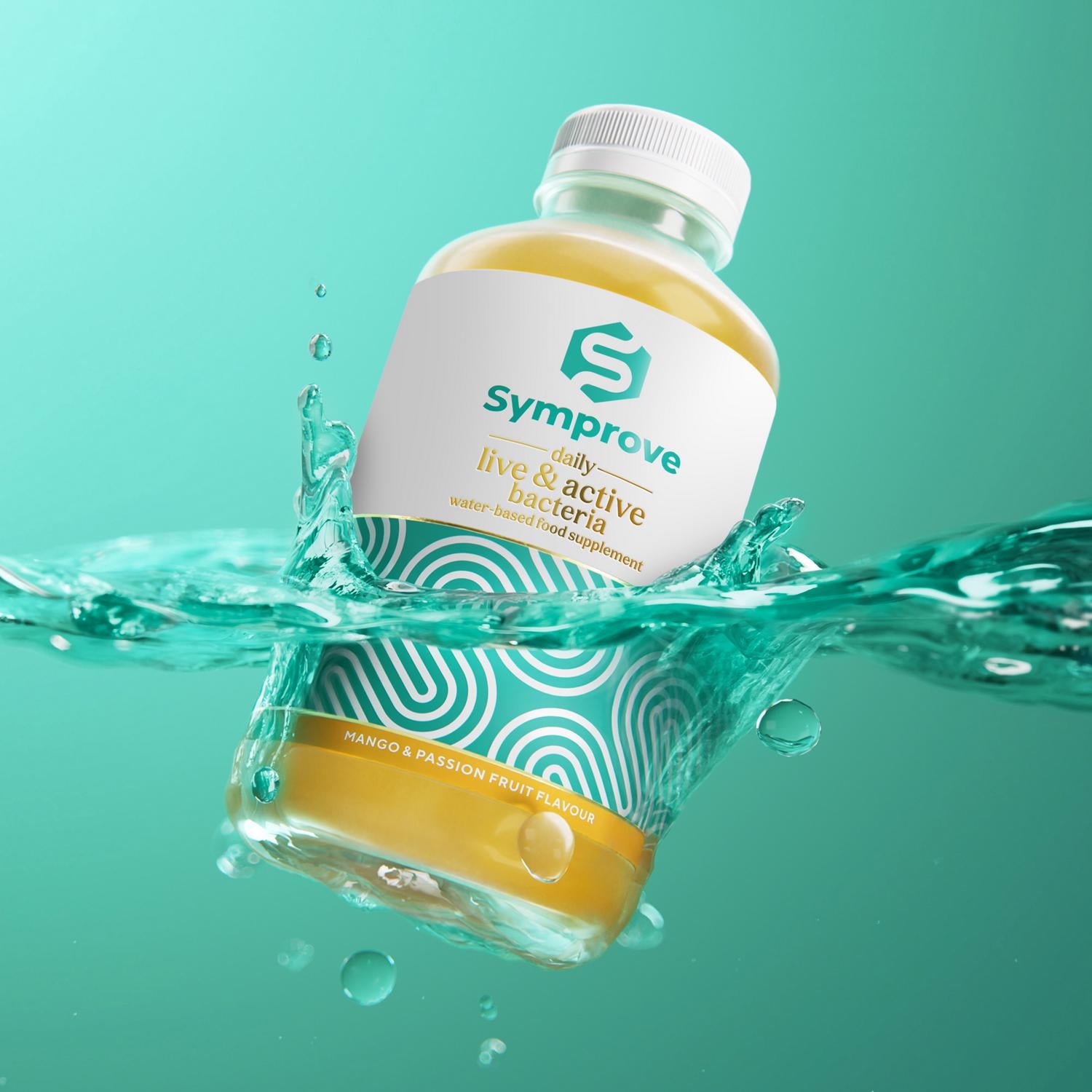 Symprove water based probiotic Mango & Passion Fruit 500ml (British brand)