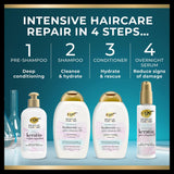 OGX Rescue Fusions Hyaluronic Acid Shampoo, imported from the UK