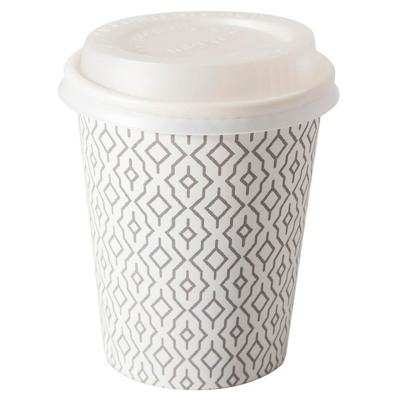 Duni Bio paper cup and lid pack of 8 - British product