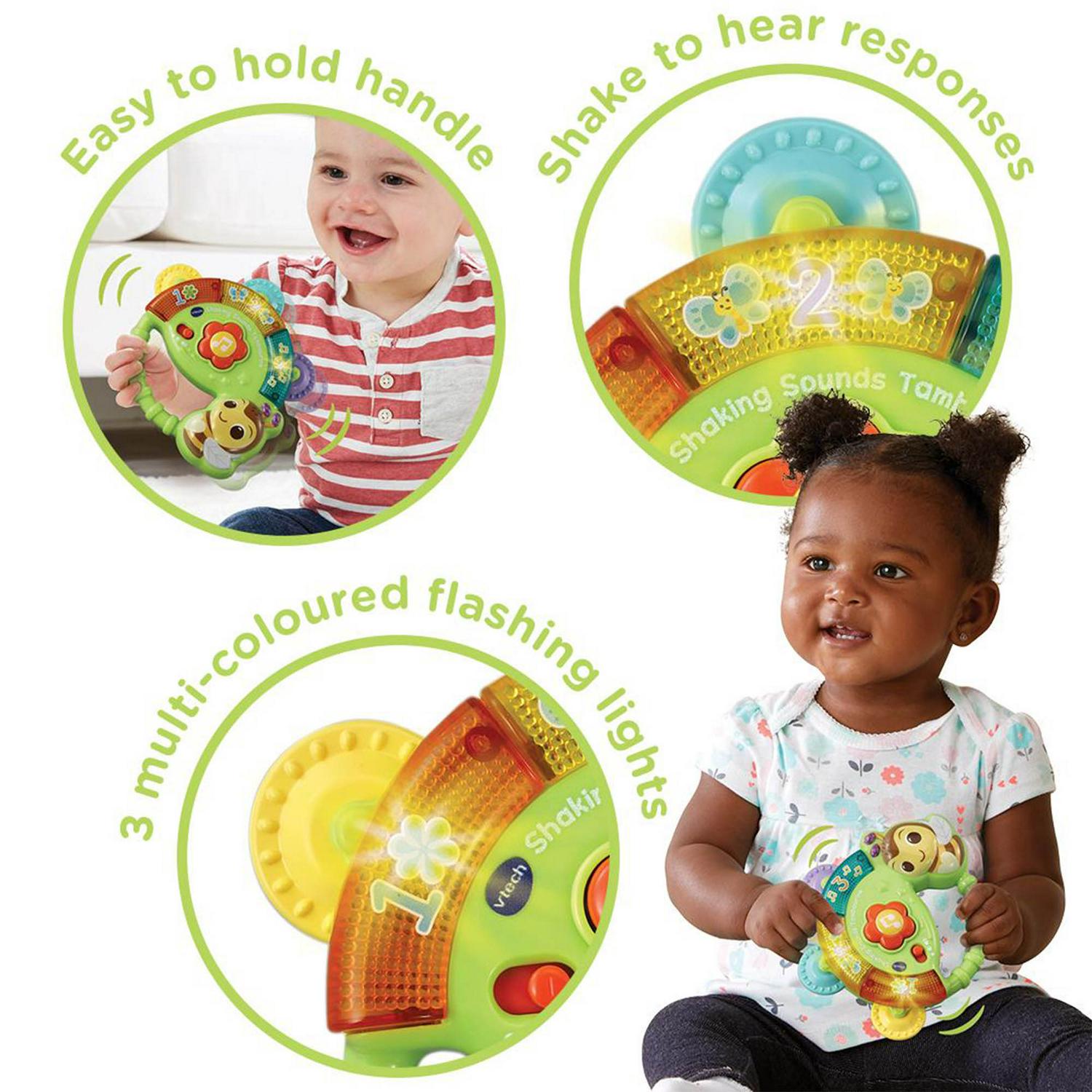 VTech Shaking Sounds Tambourine 0.23kg (British brand)