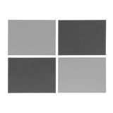 Habitat grey faux leather reversible placemat 4-pack, UK version