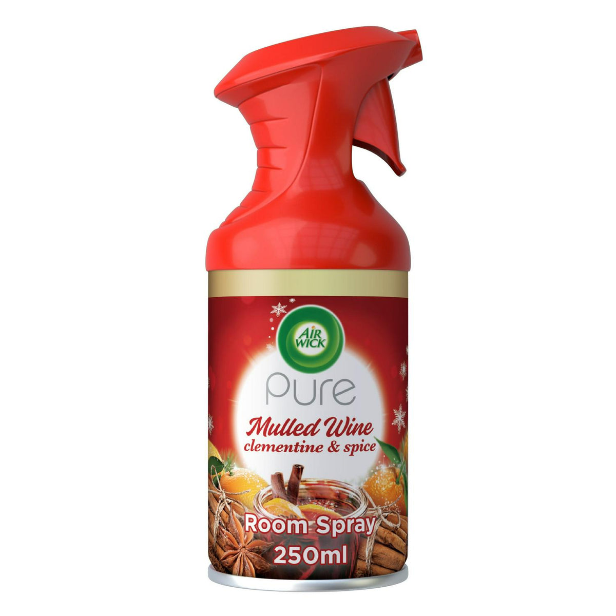 Air Wick Limited Edition Aerosol Spray Air Freshener, Mulled Wine 250ml