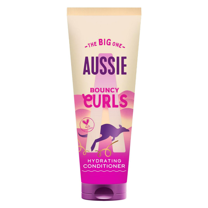 Aussie Bouncy Curls Hydrating Conditioner Moisturise Boost for Wavy & Curly Hair 275ml