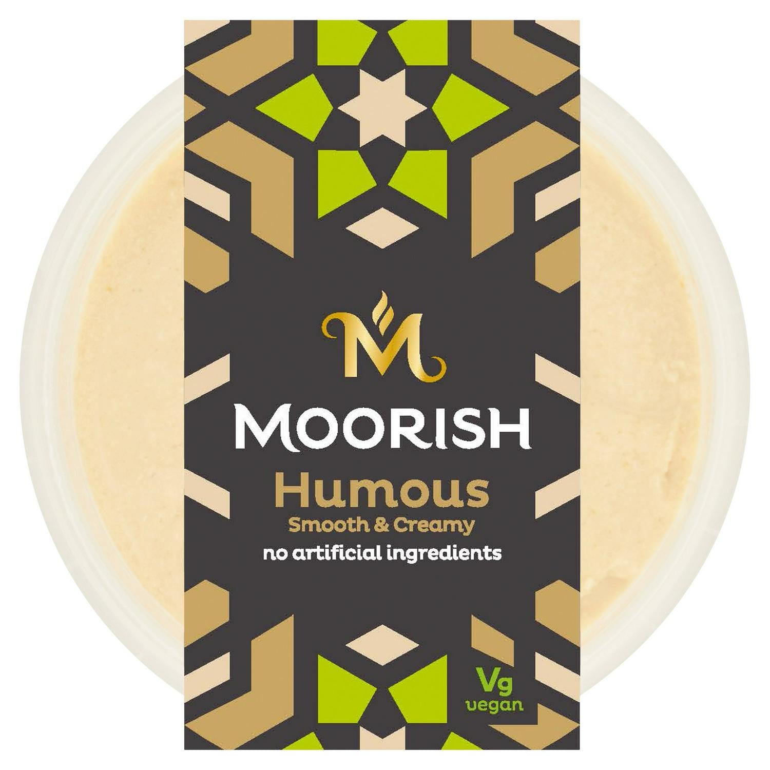 Moorish Humous Smooth & Creamy 150g, imported from the UK