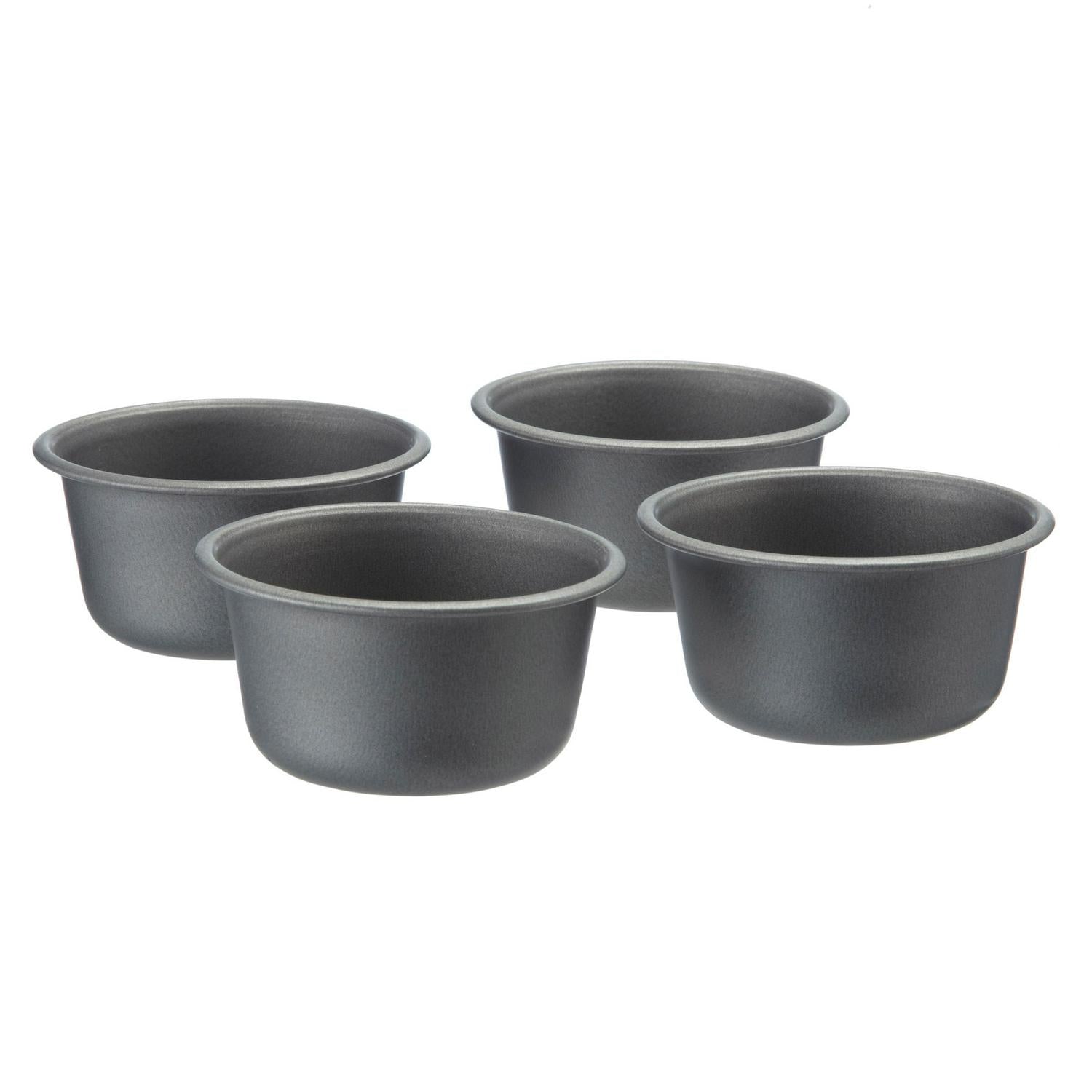 Sainsbury's Home 4 Pack Non Stick Pudding Moulds (British brand)