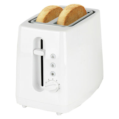 Grille-pain Cookworks blanc 2 tranches petit appareil