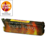 Bar-Be-Quick Instant Lighting Firelog Fireplace Log - British product