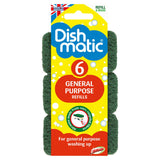 Dishmatic General Purpose Replacement Sponges x6 - British product