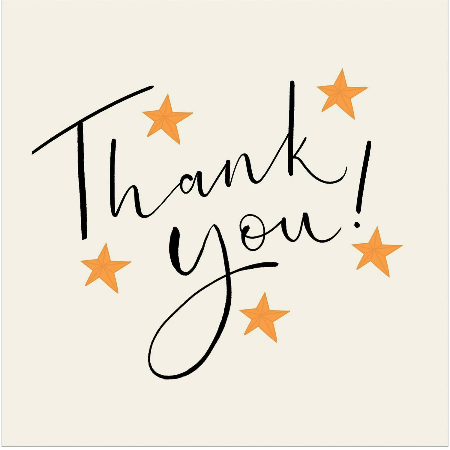 Sainsbury's Thank You Greeting Card 15.9cm (British brand)