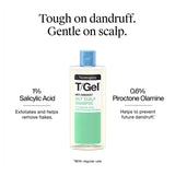 Neutrogena T-Gel Oily Scalp shampoo 250ml bottle, imported from the UK