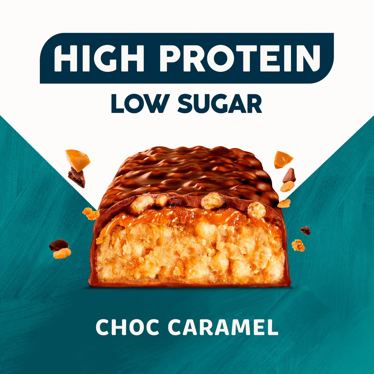 Trek protein bar caramel flavour 44g (British brand)