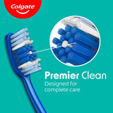 Colgate Premier Clean Medium Toothbrush Pack x2 - British product