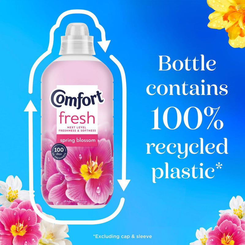 Comfort Fresh Fabric Conditioner Spring Blossom 31 Washes 930ml