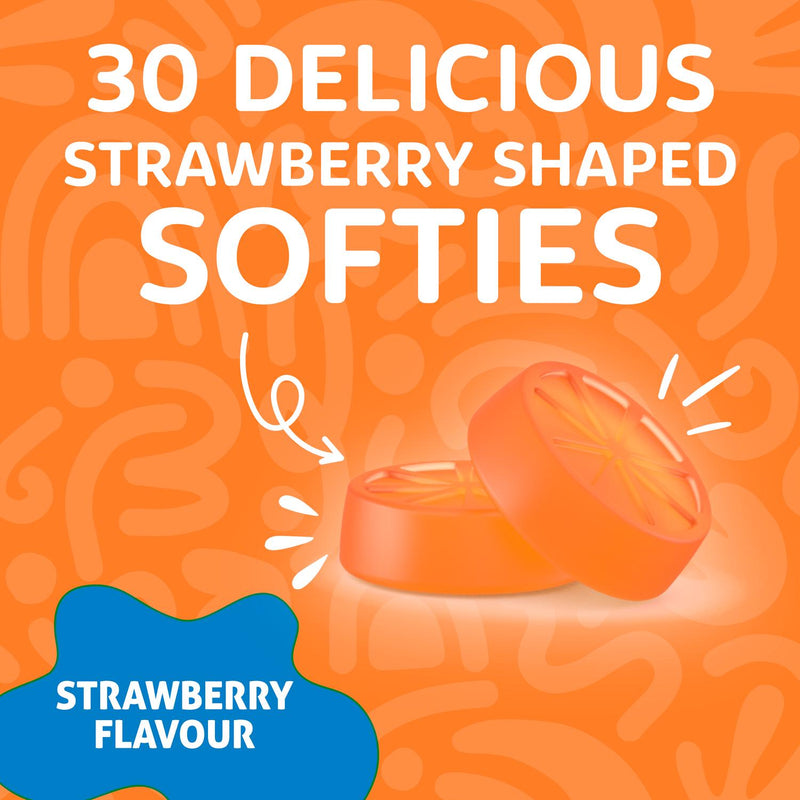 Haliborange children's multivitamin softies orange flavour 30 count, UK version