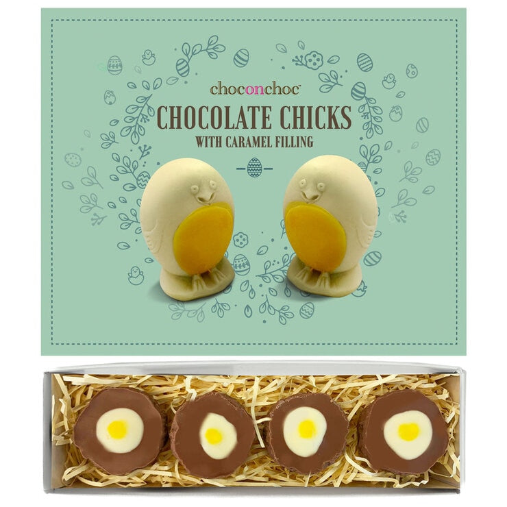 Choc on Choc Chocolate Chicks Caramel Scotch Eggs 475g
