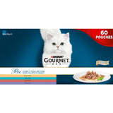 Gourmet Perle Cat Food Chefs Fish and Meat Mixed Collection 60x85g