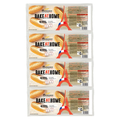 Delvis bakte hvetebrødruller 16-pakning (4 x 300 g)