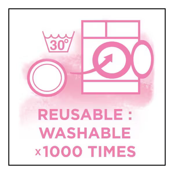 Garnier Reusable Microfibres Make Up Remover Pads, UK version