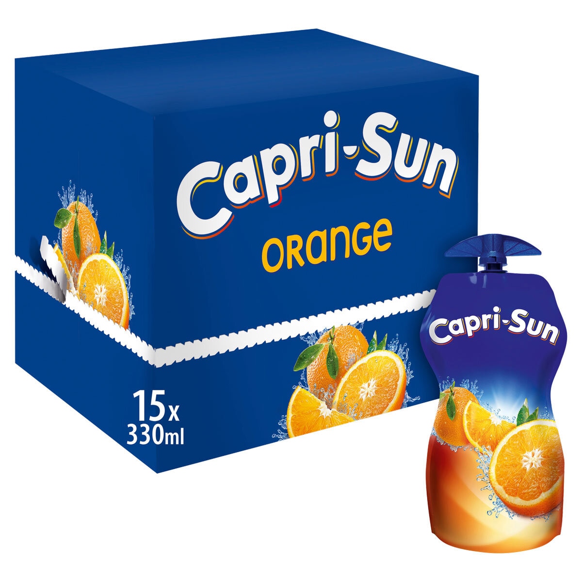 Capri Sun Orange Juice Drink 15 x 330ml - British product